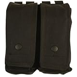 Black AR-15/AK-47 Dual Mag Pouch - 7.75 x 6.5 x 3, MOLLE & Duty Belt Compatible