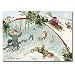 Christmas Sledding - 5" x 7" Pop Up Christmas Greeting Card