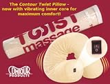 Contour Twist Massage Pillow, Navy