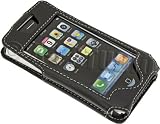 Tekkeon Black Leather White Stitching Myguard Screen Protector