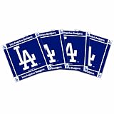 MLBLos Angeles Dodgers 4pk Ceramic Coasters