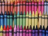 Set of Crayons Photographic Poster Print by Russell Lappa, 64x48