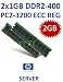 Dual Channel Kit: Samsung 2 x 1 GB = 2GB 240 pin DDR2-400 ECC Registered DIMM (400Mhz, PC2-3200R, CL3, 1Rx4, Single Rank) - entspricht HP Teilenummer HP PART# 343056-B21 passend für HP-Compaq Server Proliant BL20p G3 + DL140 G2 + DL360 G4p + DL380 G4 + DL580 G3 + DL580 G4 + ML350 G4p + ML370 G4 + ML570 G3 + ML570 G4 + Hp-Compaq Workstation xw6200 + xw8200