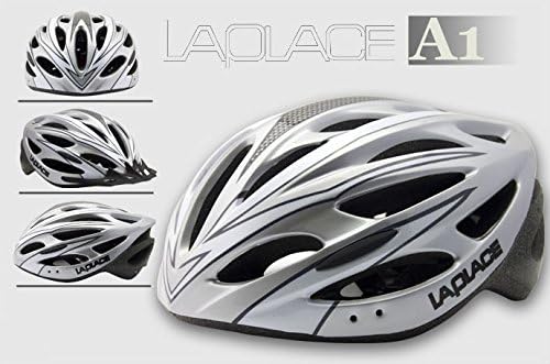Laplace Ultralight Sport Adults Road Bicycle Cycling Big Helmet Integrally-Molded Eps Bike Helmet Mtb Cycling A1 Size 52-61Cm - Light Grey