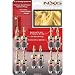 NXG Technology Gold-Plated Dual Lock Audiophile Banana Plugs