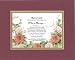 Personalized Touching and Heartfelt Poem for Wedding - What Is Marriage . . .Poem on 11 x 14 inches Double Beveled Matting