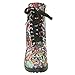 Marvel Comic Womens Print Combat Boot (Size