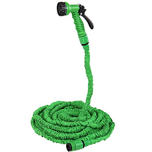 examen Tuyau d'arrosage flexible - 30 m - jet avec 7 fonctions - pression max. 6 bar - DIVERSES LONGUEURS AU CHOIX