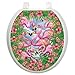 Themes Toilet Seat Applique with Flamingos Fancy Design