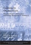 Review Edward Elgar Pub  / Organizational Learning and Knowledge Management (The International Library of Critical Writings on Business and Management)