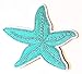 Nipitshop Patches Blue Starfish Sea Life Fashion Cartoon Children Kid Patch Clothes Bag T-Shirt Jeans Biker Badge Applique Iron on Sew On Patch