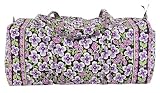 Vera Bradley XL Duffel in Plum Petals