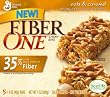 Fiber One Chewy Bars, Oats & Caramel, 7-Ounce Boxes (Pack of 12)