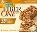 Fiber One Granola Bars Oats & Caramel, 7-Ounce Boxes (Pack of 12)
