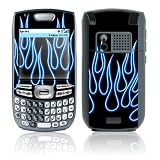 51m1AD3E20L. SL160  Blue Neon Flames Design Protective Skin Decal Sticker for Palm Treo 700 Cell Phone