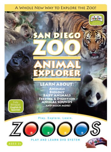 Childrens Toyshop  Toys : Zoooos - Toys - San Diego Zoo DVD Game