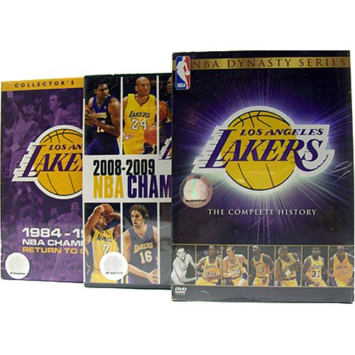 Team Marketing Los Angeles Lakers Dvd Collection Bundle