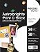 Wausau Astrobrights Print and Stick Adhesive Backed Heavy Duty Paper, 24 lb, 8.5 x 11 Inches, White, 30 Sheets (70971)