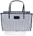 Kate Spade Ticking Stripe Navy Carson Tote
