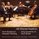 Shostakovich: String Quartet 10; Weinberg: Piano Quintet
