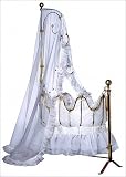 Little Miss LIberty Brass Oval Cradle