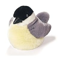 Chickadee - Audubon Plush Bird (Authentic Bird Sound)