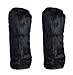 FINEJO Tall Fur Leg Warmers