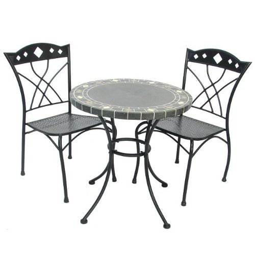 Venice 2 Seater Garden Furniture Bistro Set - 