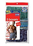 Hanes Big Mens Dark Ground Printed Boxer # 241B