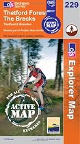 Thetford Forest in the Brecks (OS Explorer Map Active)