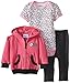 BON BEBE Baby-Girls Newborn Mommy Adores Me Three-Piece Set