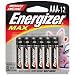 Energizer(R) Max(R) AAA Alkaline Batteries, Pack Of 12