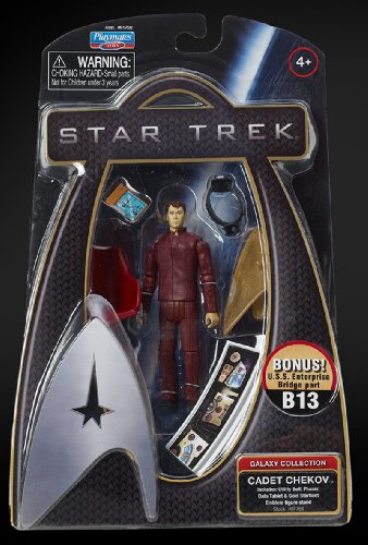 Star Trek Movie Playmates 3 3/4 Inch Action Figure Chekov (Cadet Uniform)