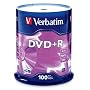 Verbatim 95098 4.7 GB 16x 120 Minute Single-Sided DVD+R, 100 Disc Spindle with Reinforced Packaging to Minimize Breakage
