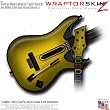 Colorburst Yellow Skin fits Band Hero, Guitar Hero 5 & World Tour Guitars for XBOX 360 & PS3 (GUITAR NOT INCLUDED) by WraptorSkinz