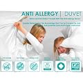 Textiles Direct Anti-Allergy 4.5 Tog Hollowfibre Duvet Double - Made Exclusively For Textiles Direct