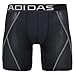 adidas Men's Climacool® Mesh Single Boxer Brief, Black/Light Onix, X-LARGE