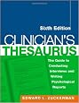 Clinician's Thesaurus, 6th Edition: The Guide to Conducting Interviews and Writing Psychological Reports (The Clinician's Toolbox)