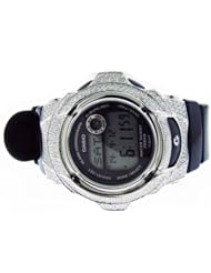 Womens Casio Baby-g Watch Full Case White Cz Watch