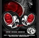 VW Beetle Tail Lights Euro Black Taillights 1998 1999 2000 2001 2002 2003 2004 2005 98 99 00 01 02 03 04 05