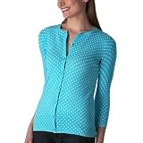 Cherokee® Cardigan - Blue/ White at Cherokee