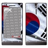 atFoliX Designfolie "S�dkorea Flagge" f�r Sony Xperia Svon "Designfolien@FoliX"