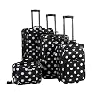 Rockland 4-pc. Luggage Set - Black Dot