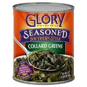 Glory Foods, Greens Collard Seasoned, 27-Ounce (12 Pack)
