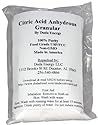 10 lb Citric Acid Food Grade FCC/USP Anhydrous Fine Granular Made in USA