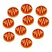 LITKO Space Fighter 2nd Edition Jammed Tokens, Fluorescent Orange (10)