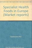 Specialist healthfoods in Europe 1992