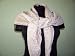 Purple stripes 100% Silk Sateen Printed Scarf