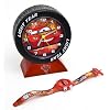 Disney - Cars 2 Jungen Uhren-Set: Armbanduhr Digital und Wecker Analog 25877