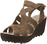 FLY London Women’s Gipsy Ankle Strap Sandal,Light Grey Rug,36 EU/5 M US